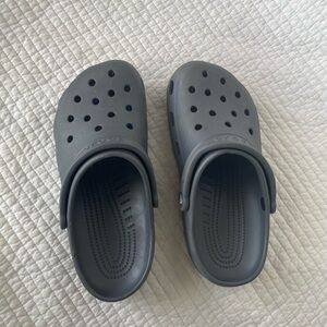 CROCS Gray  Women 8 Men 6